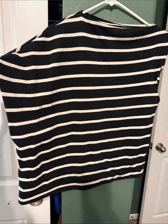 Zara Tops - Zara Black and White Striped Tunic